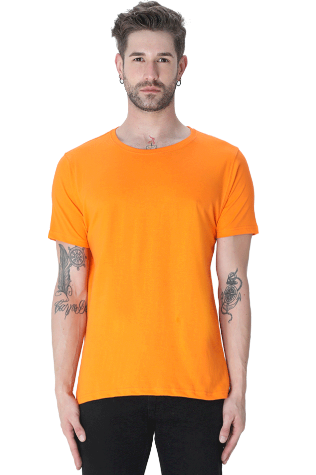 Classic - Evoke Bean Unisex Regular Fit Solid T-Shirt – Vibrant 17 colours available