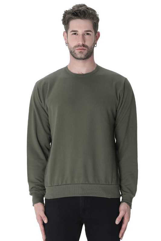 Classic Sweatshirt - Olive Green