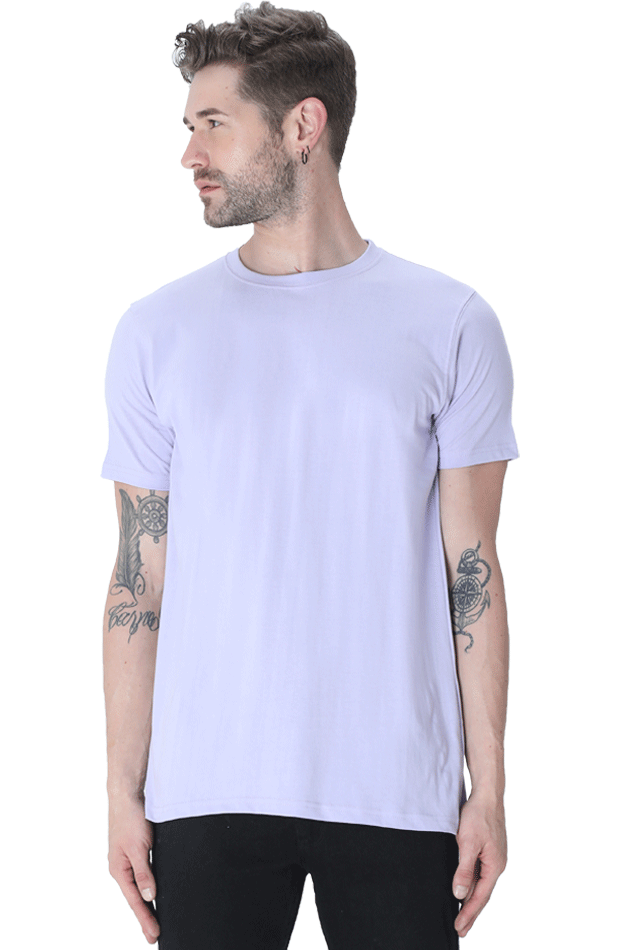 Classic - Evoke Bean Unisex Regular Fit Solid T-Shirt – Pastels 11 colours available