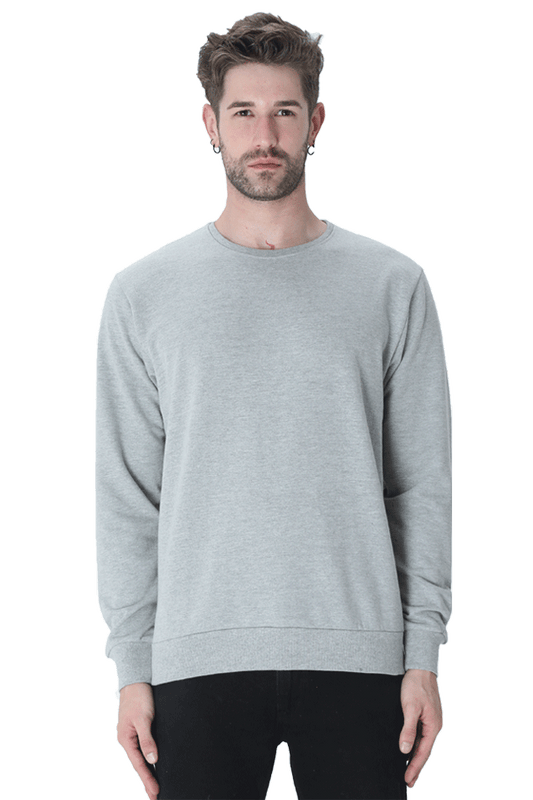 Classic Sweatshirt - Grey Melange